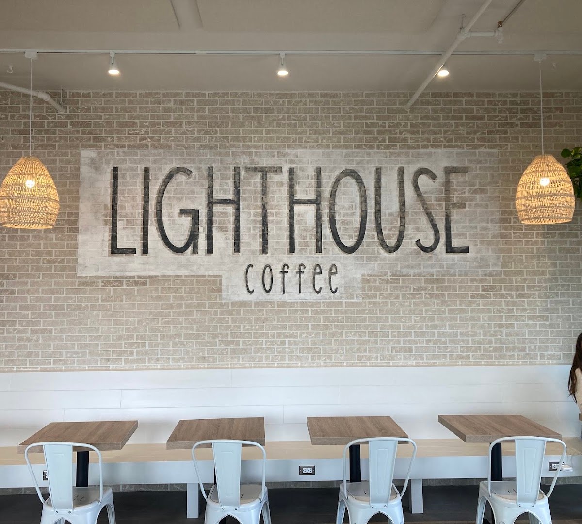Interior of Lighthouse Coffee, specialty coffee shop in Santa Barbara