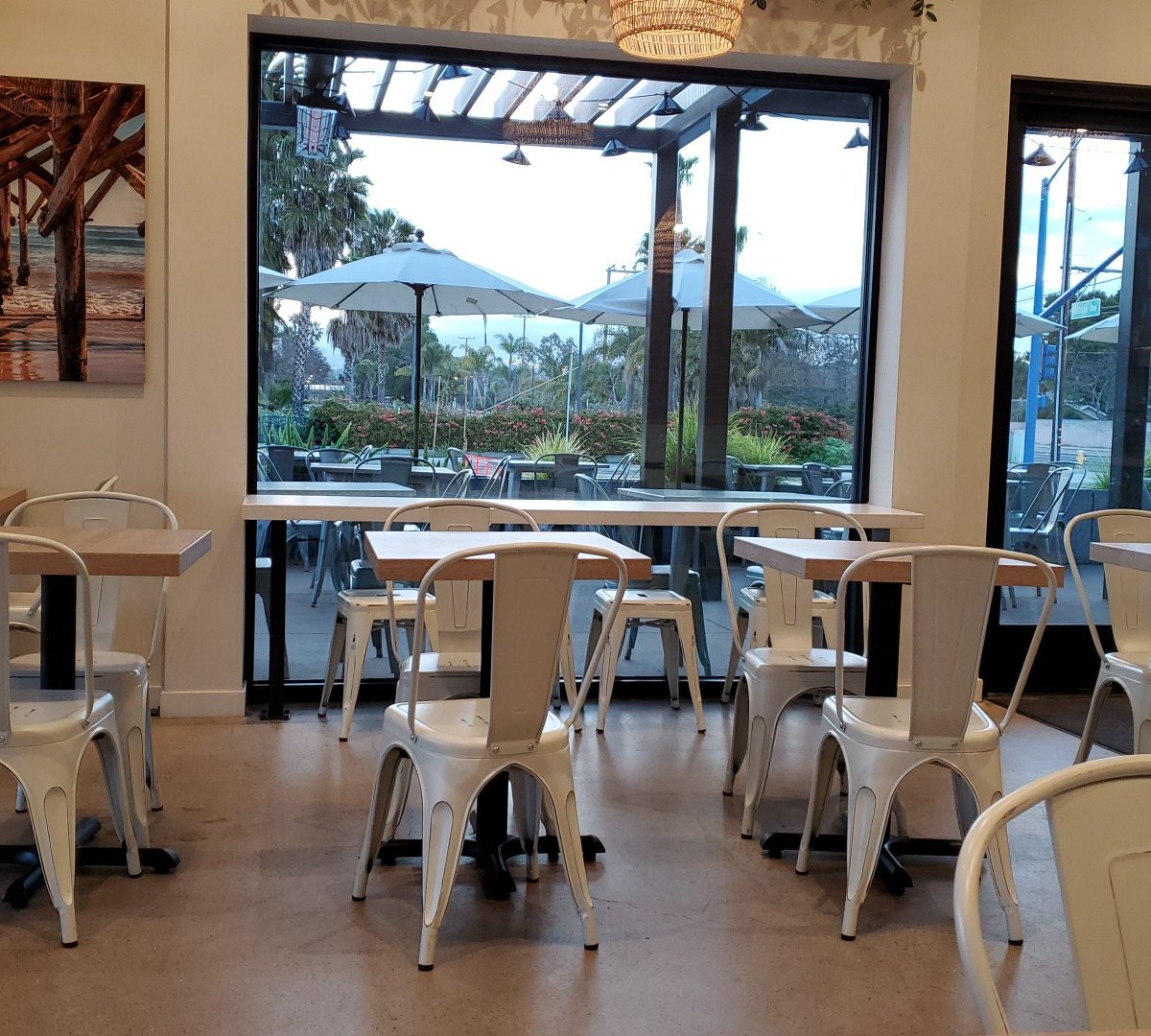 Interior of Lighthouse Coffee, specialty coffee shop in Santa Barbara
