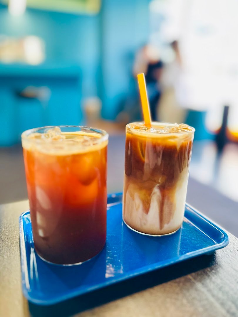 Coffee at Flick On Coffee, specialty coffee shop in Seoul