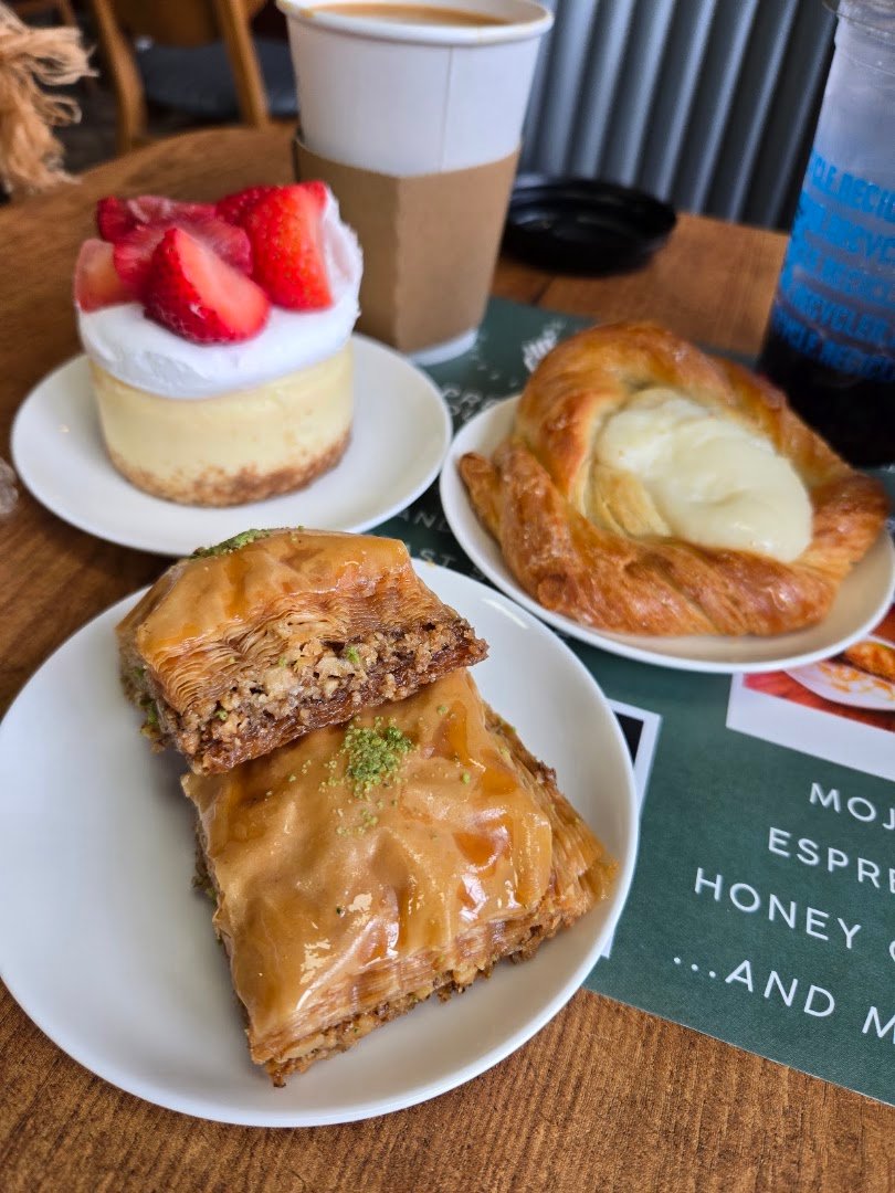 Food at Mariam Coffee, specialty coffee shop in Indianapolis