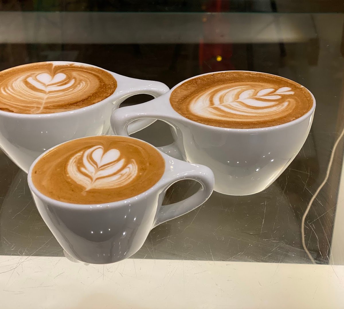 Coffee at 18 Grams Coffee Roasters, specialty coffee shop in Sacramento