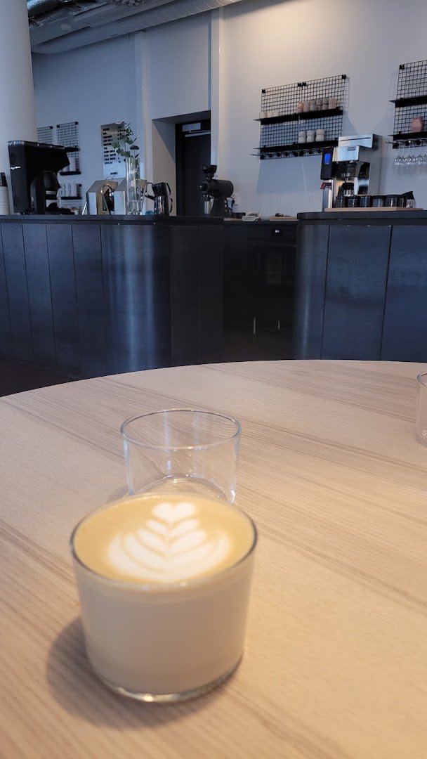 Coffee at ONE DAY Coffee & Wine, specialty coffee shop in Helsinki