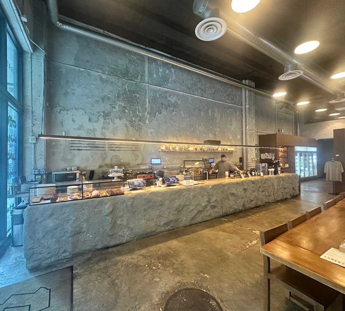 Interior of Libertino Cafe, specialty coffee shop in Miami