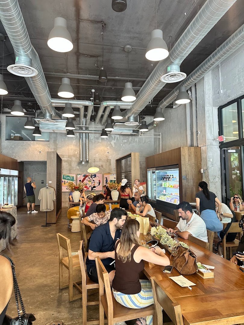 Interior of Libertino Cafe, specialty coffee shop in Miami