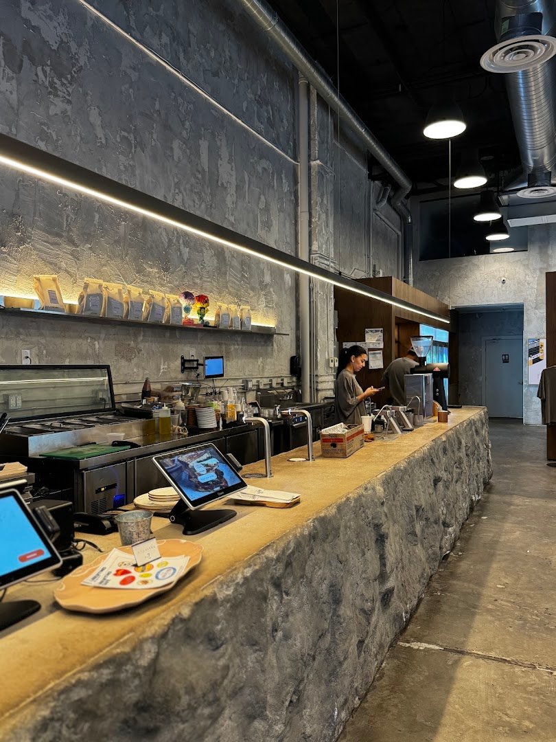 Interior of Libertino Cafe, specialty coffee shop in Miami
