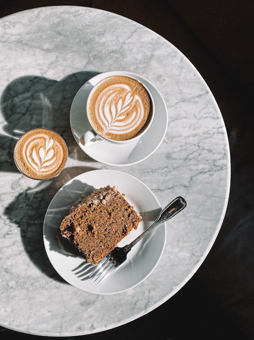 Coffee at Dineen Outpost, specialty coffee shop in Toronto