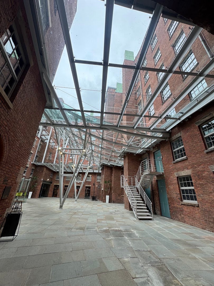 Storefront of Ancoats Coffee Co., specialty coffee shop in Manchester