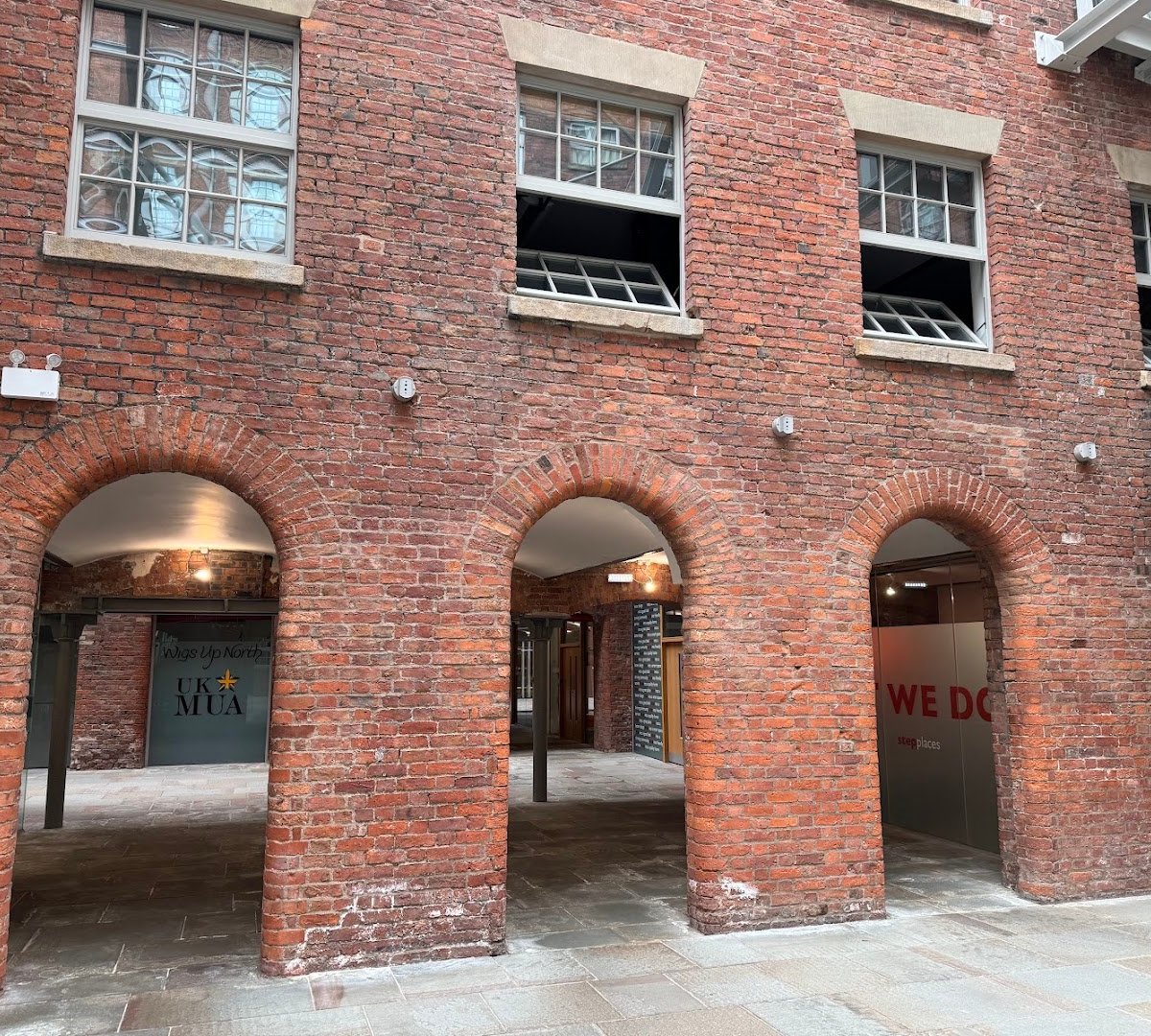 Storefront of Ancoats Coffee Co., specialty coffee shop in Manchester