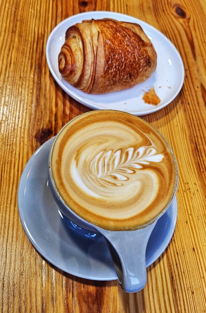 Coffee at Heartwood Coffee Roasters, specialty coffee shop in Cleveland