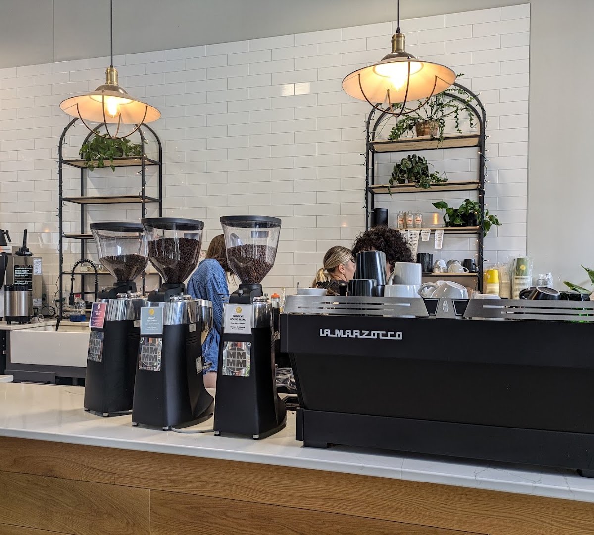 Interior of Heartwood Coffee Roasters, specialty coffee shop in Cleveland