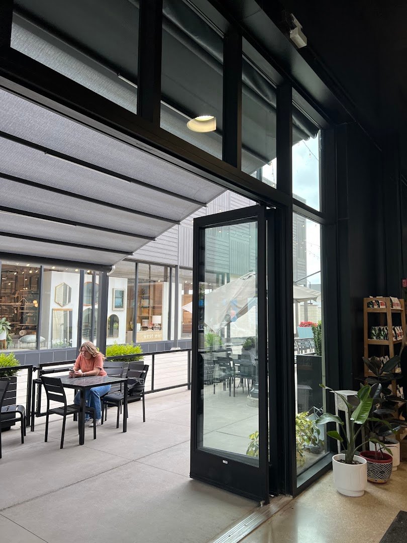 Interior of Heartwood Coffee Roasters, specialty coffee shop in Cleveland