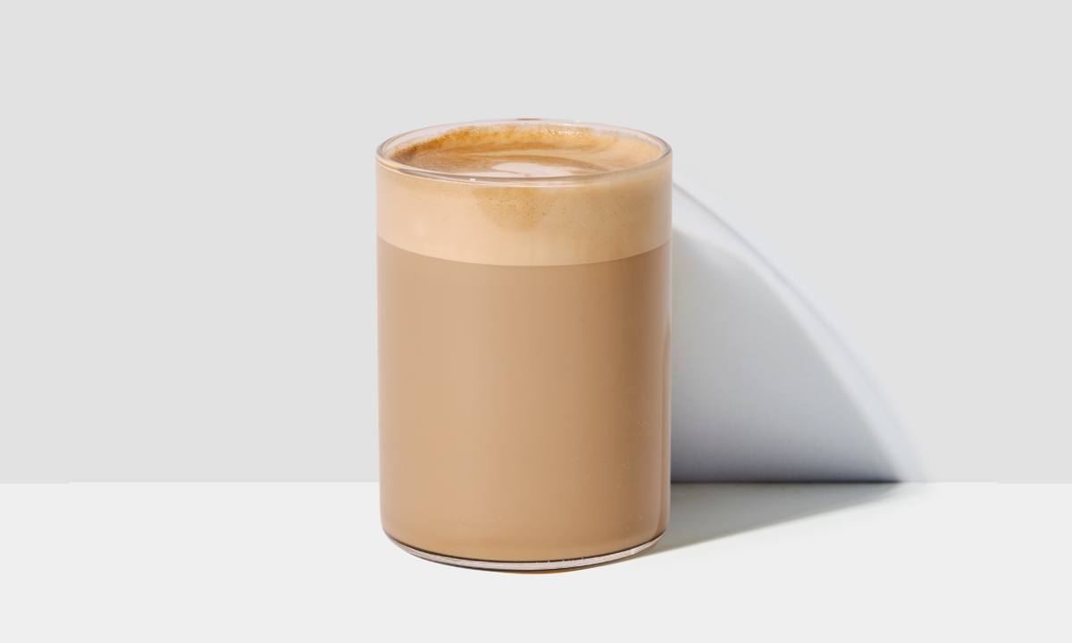 Coffee at Gregorys Coffee, specialty coffee shop in New York