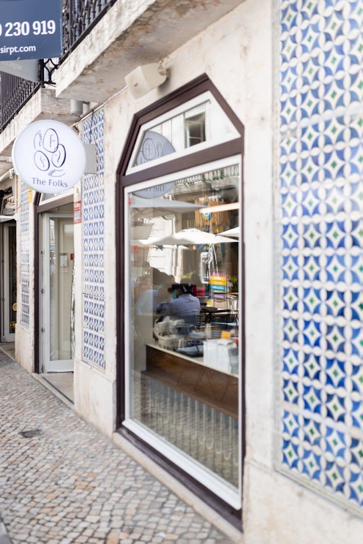 Storefront of The Folks Blue Street - Specialty Coffee, Breakfast & Brunch, specialty coffee shop in Lisbon