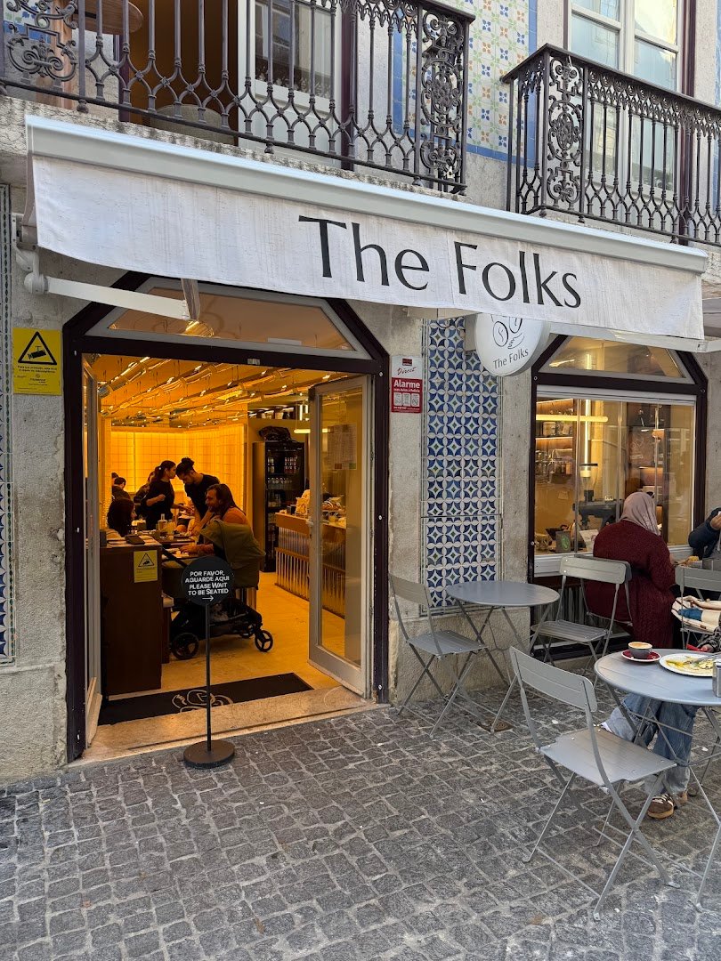Storefront of The Folks Blue Street - Specialty Coffee, Breakfast & Brunch, specialty coffee shop in Lisbon