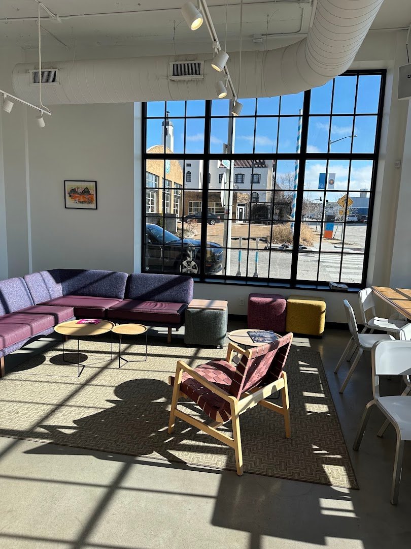 Interior of Blueprint Coffee - Washington Ave, specialty coffee shop in St. Louis