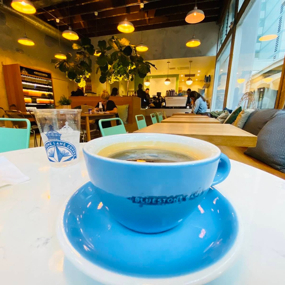 Bluestone Lane Front Street Coffee Shop specialty coffee shop in San Francisco - photo 5