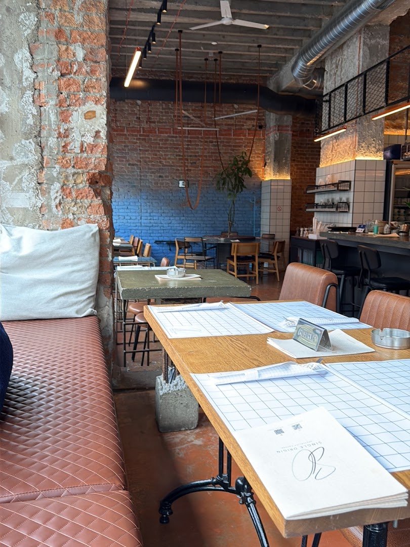 Interior of Single Origin, specialty coffee shop in Belgrade