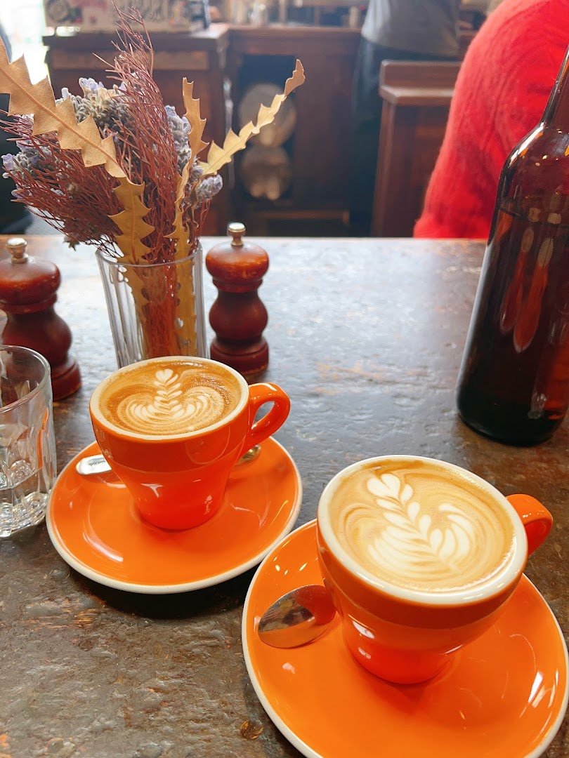 Coffee at Monk Bodhi Dharma, specialty coffee shop in Melbourne