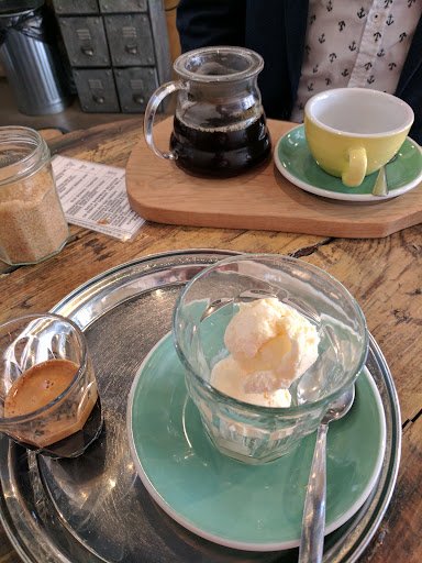 Wired co. specialty coffee shop in London - photo 11