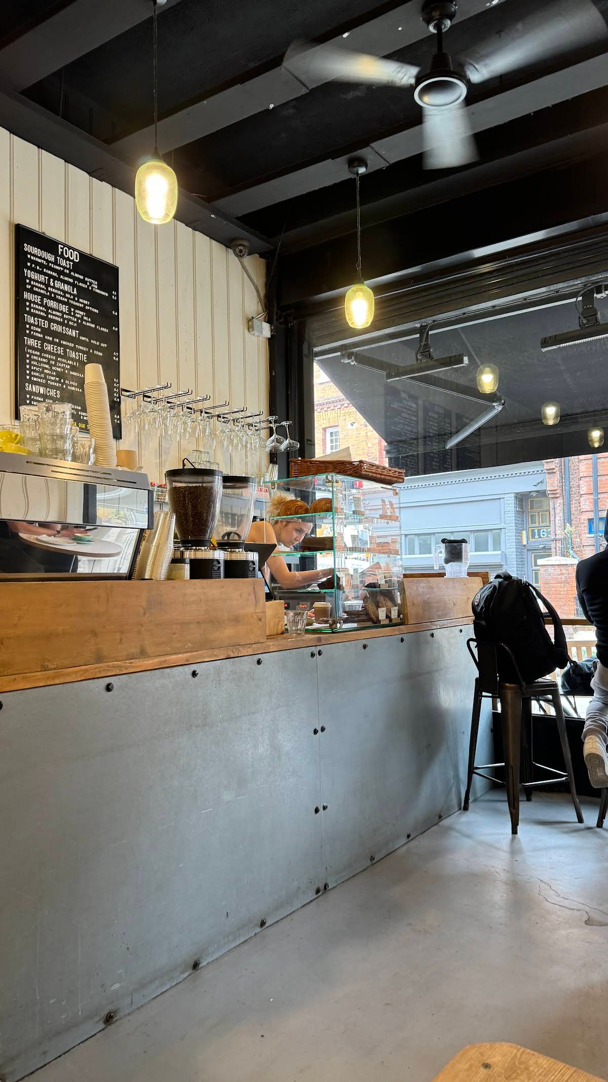 Wired co. specialty coffee shop in London - photo 12