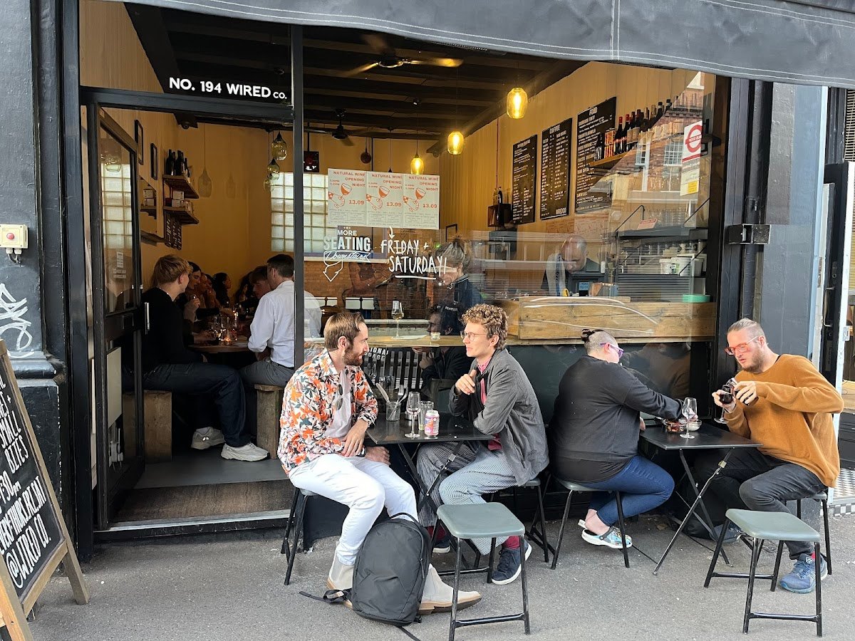 Wired co. specialty coffee shop in London - photo 2