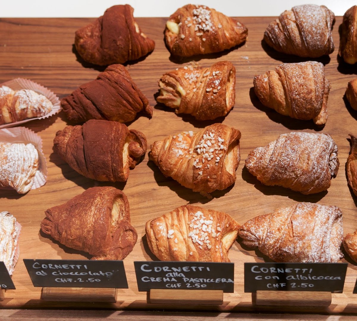 Food at Barista Corado Espresso Bar, specialty coffee shop in Zurich