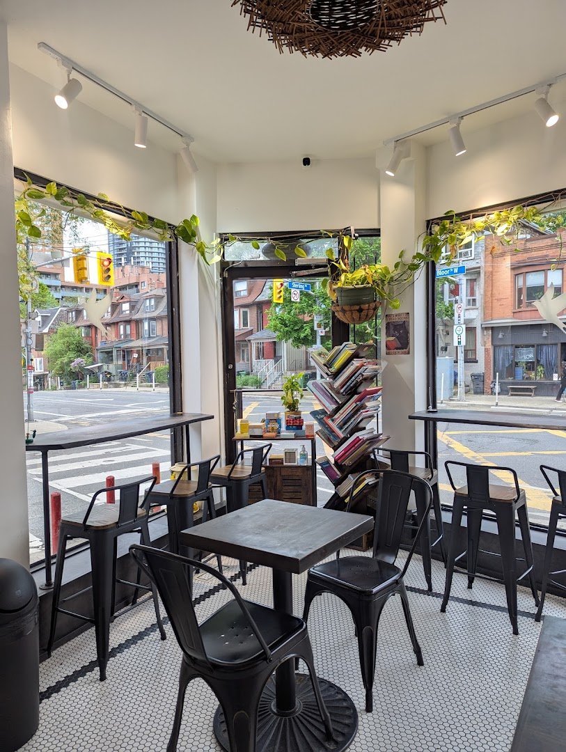Interior of Martin Espresso Bar, specialty coffee shop in Toronto