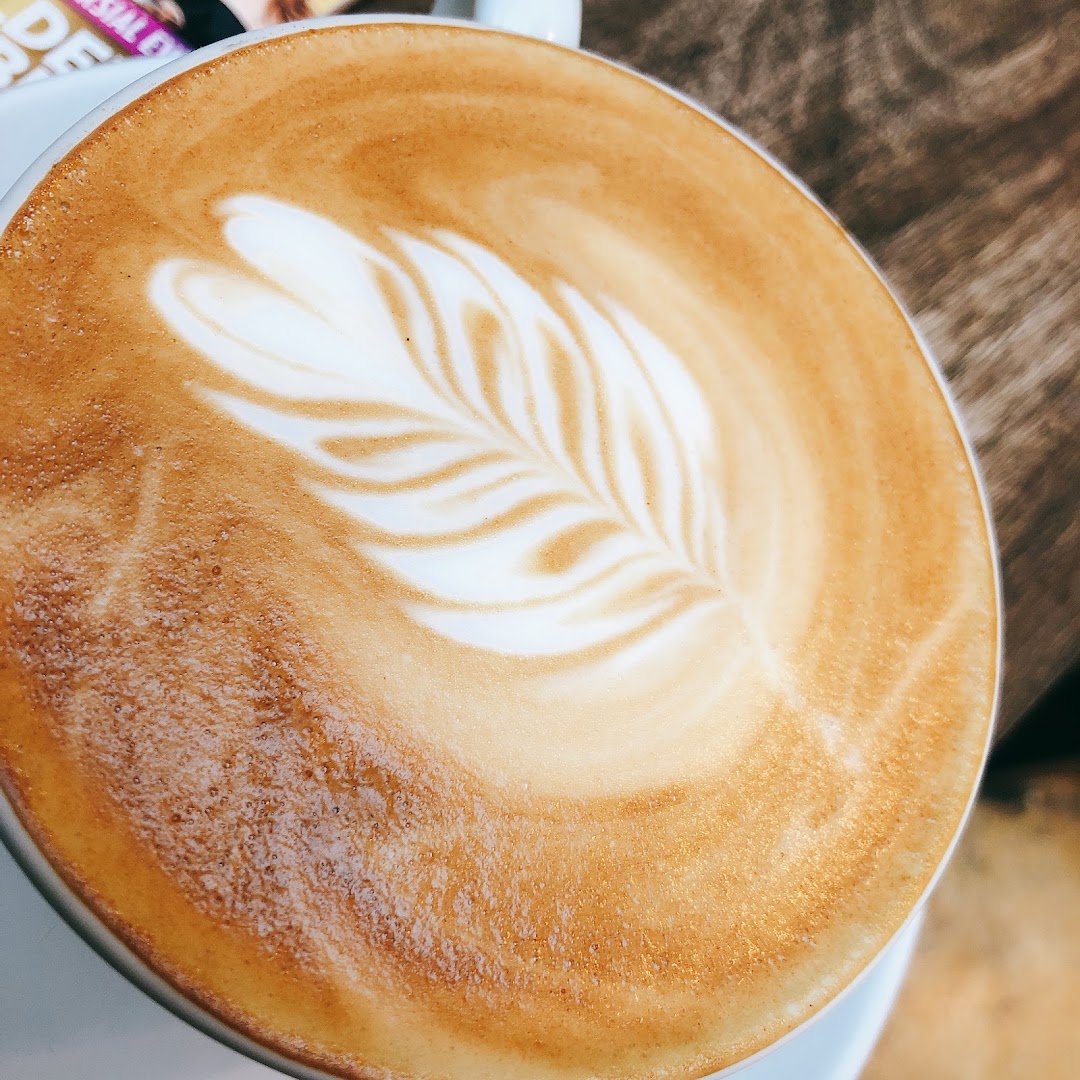Coffee at PRESS Coffee @ The Boardwalk, specialty coffee shop in San Antonio