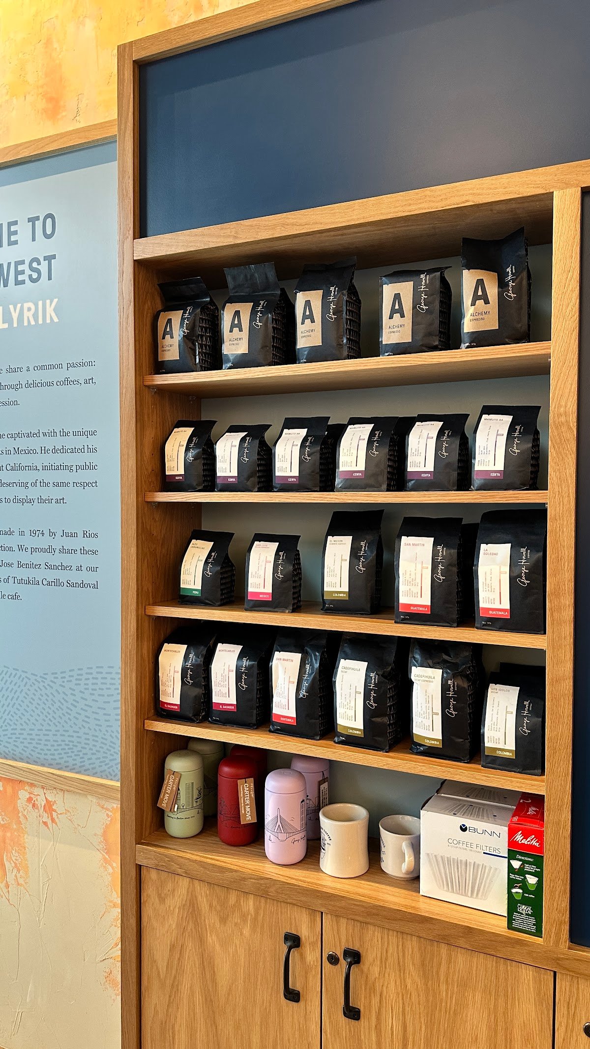 George Howell Coffee specialty coffee shop in Boston - photo 4