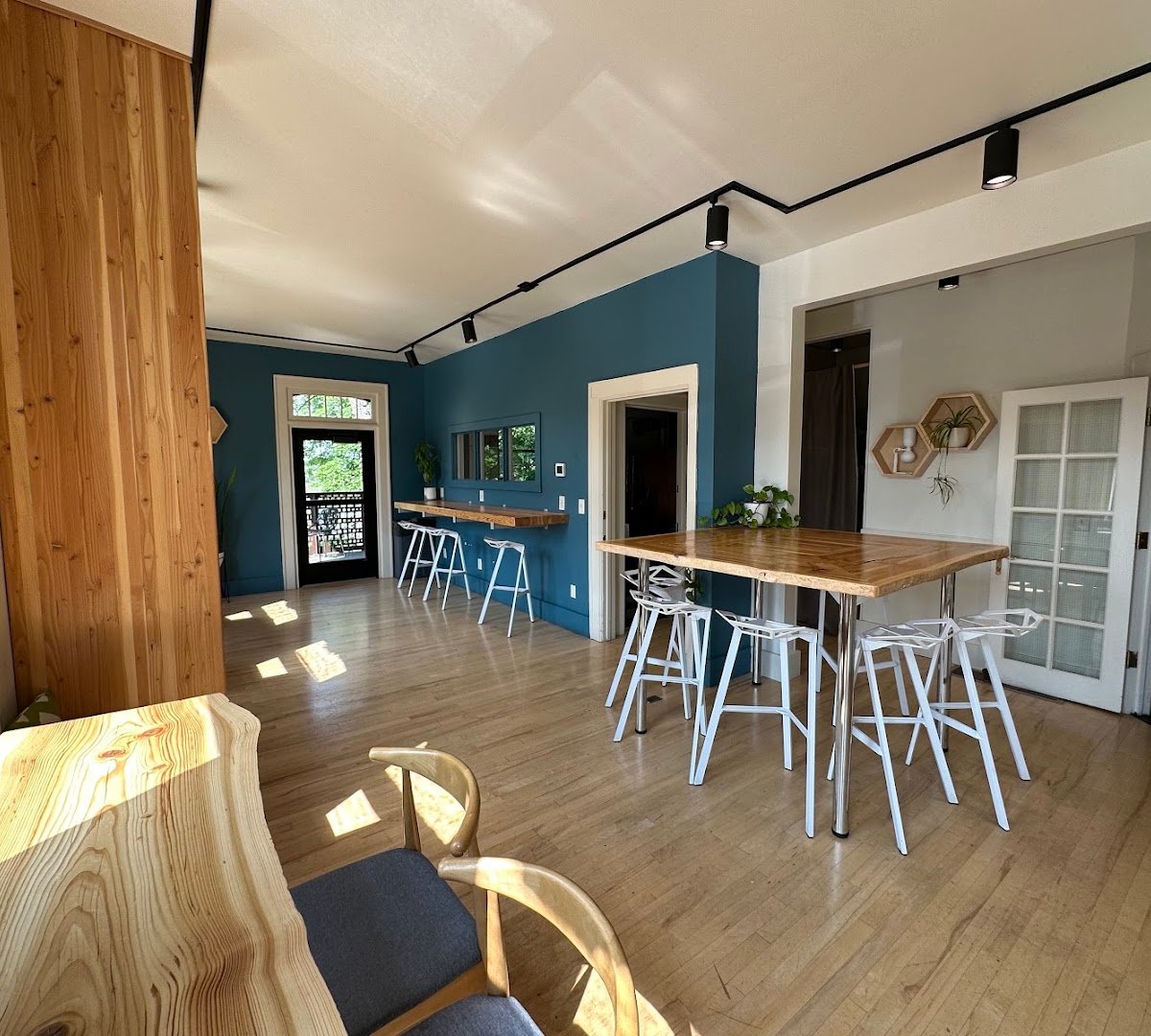 Interior of Ladder Coffee Roasters-Downtown, specialty coffee shop in Spokane