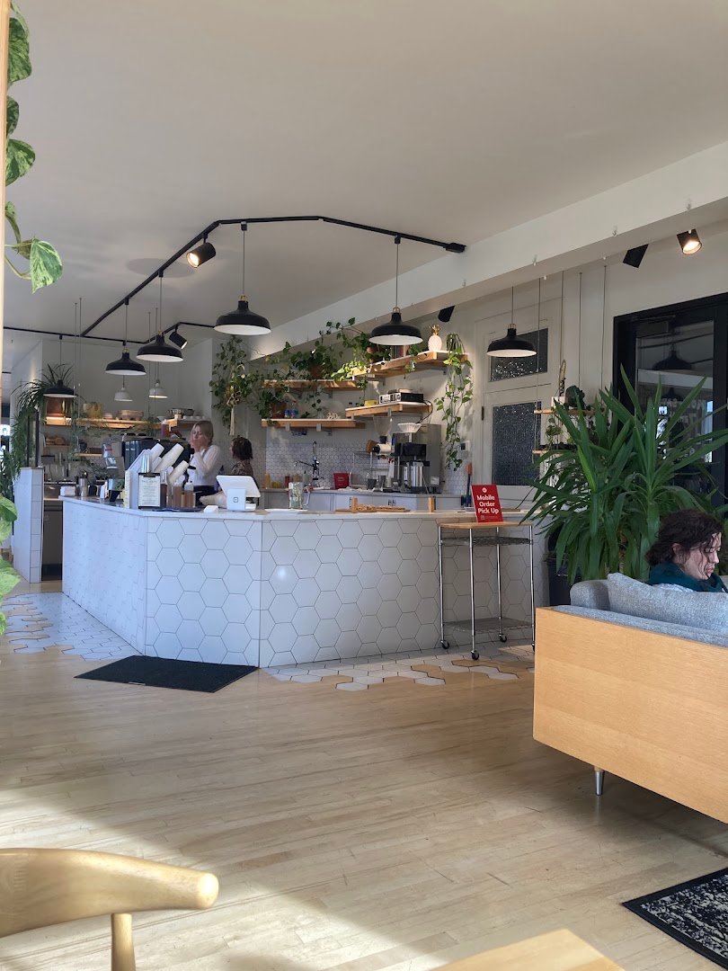 Interior of Ladder Coffee Roasters-Downtown, specialty coffee shop in Spokane