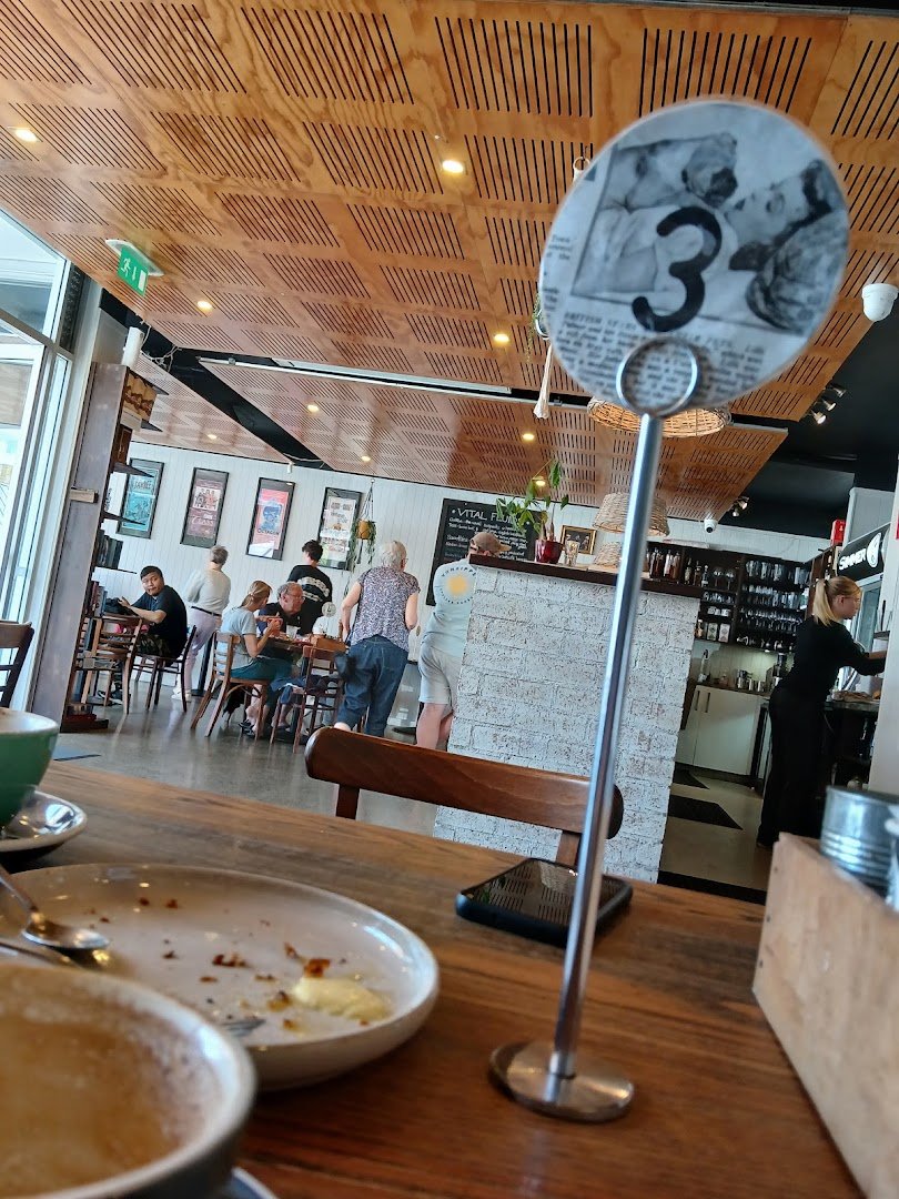 Interior of Simmer Café, specialty coffee shop in Wellington