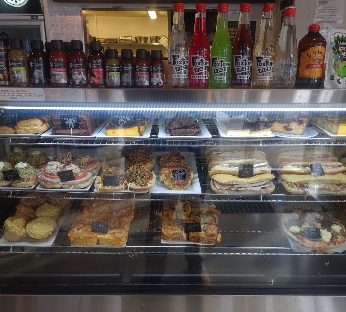 Interior of Simmer Café, specialty coffee shop in Wellington