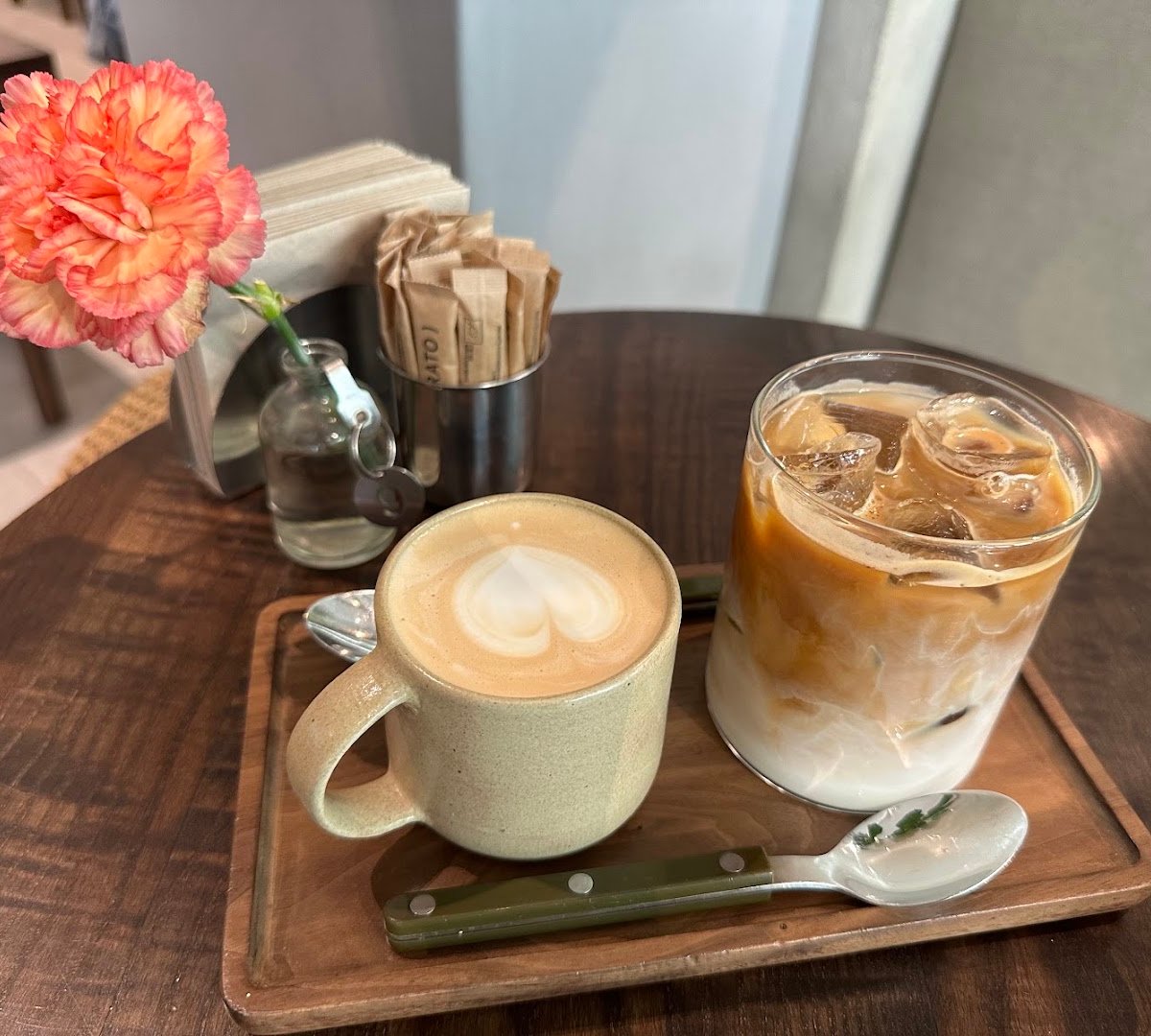 Coffee at Atelier Prato, specialty coffee shop in Milan