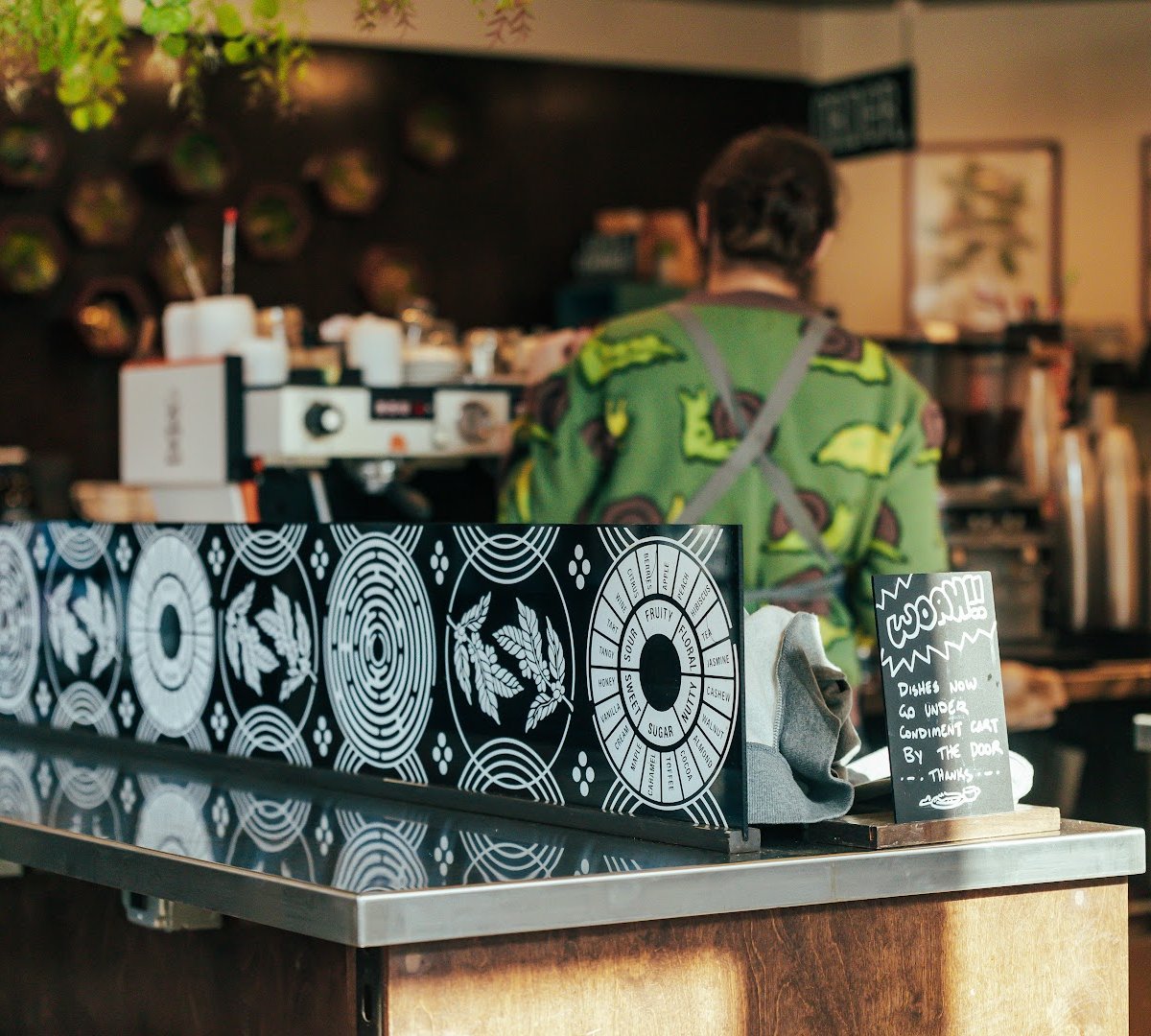 Interior of Stone Creek Coffee - Shorewood, specialty coffee shop in Milwaukee