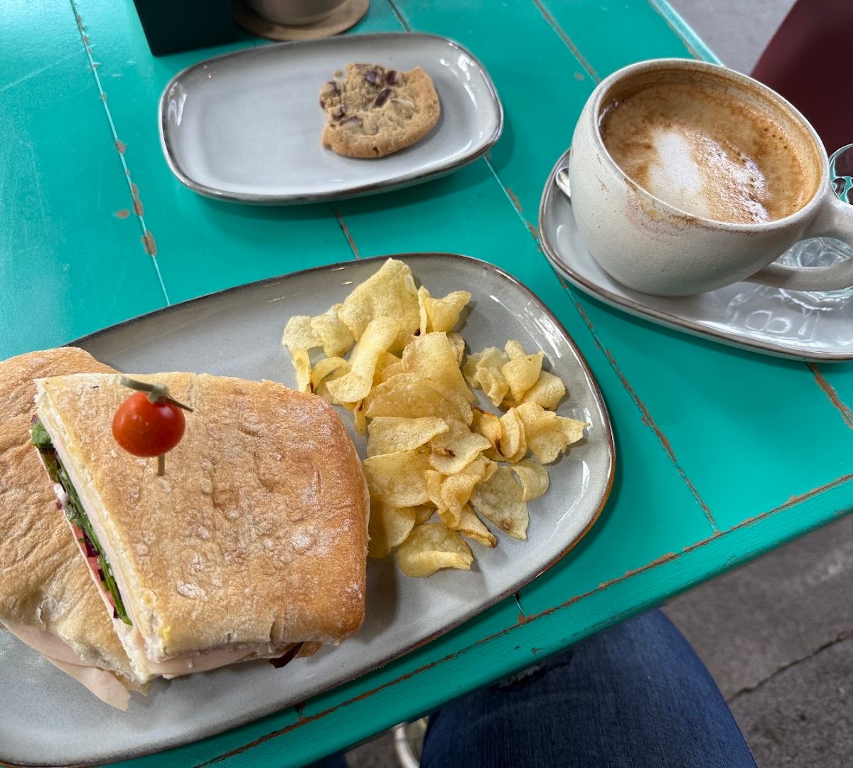 Food at Cafetal Chilango MAQ, specialty coffee shop in Mexico City