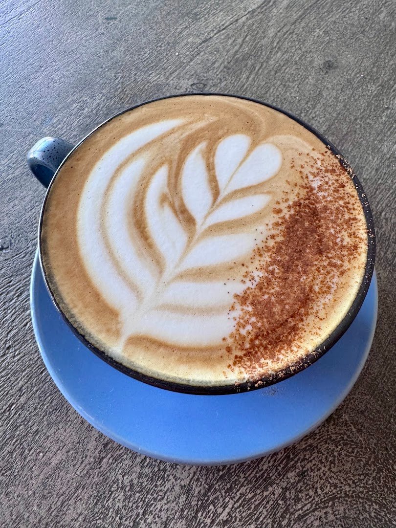 Coffee at Medina River Coffee Roasters, specialty coffee shop in San Antonio