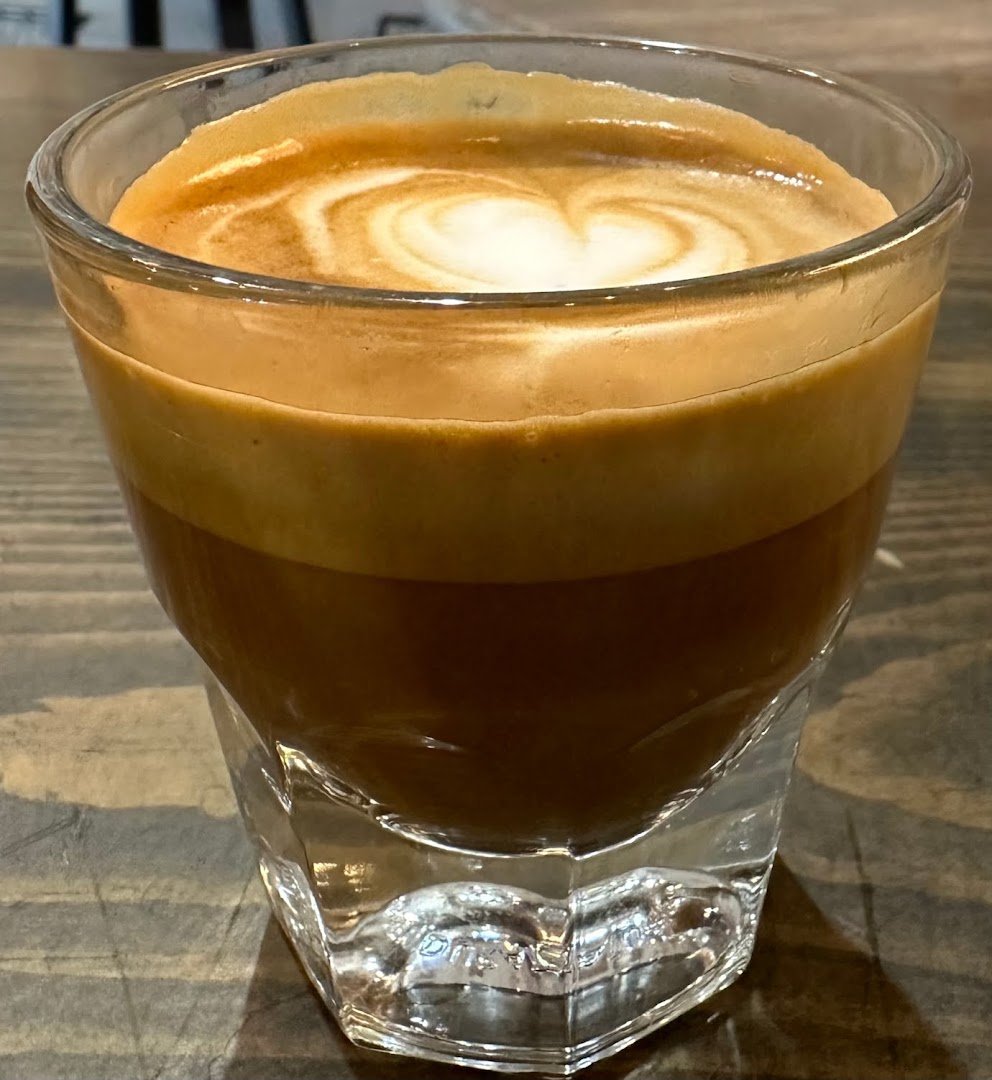 Coffee at Medina River Coffee Roasters, specialty coffee shop in San Antonio