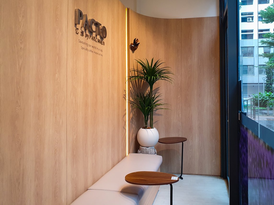 Interior of Pacto by Parchmen (Lavender), specialty coffee shop in Singapore