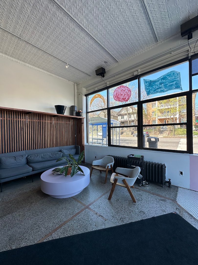 Interior of SK Coffee: Whittier, specialty coffee shop in Minneapolis