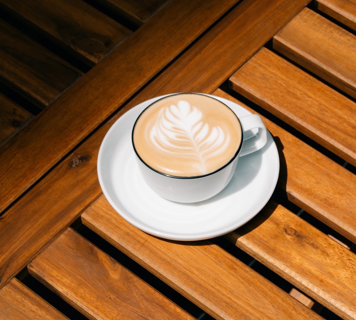 Coffee at the grow, specialty coffee shop in Porto