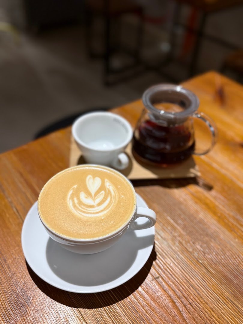 Coffee at Kaffa Roastery, specialty coffee shop in Helsinki