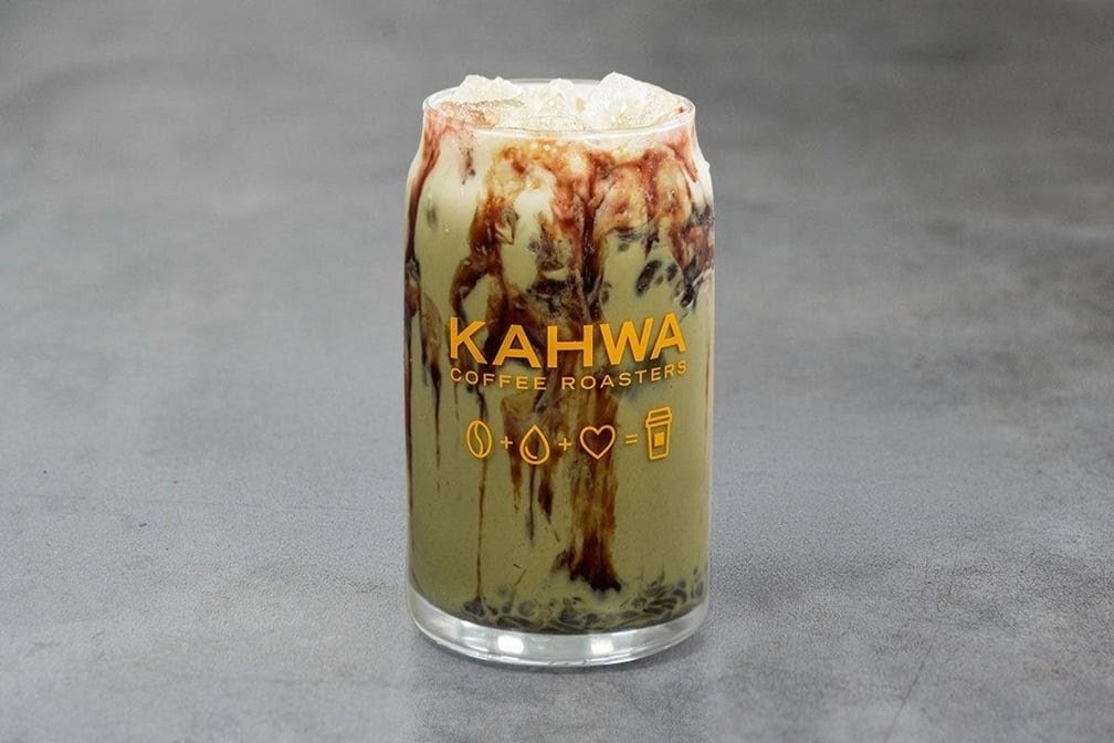 Coffee at Kahwa Coffee, specialty coffee shop in Tampa-St. Petersburg