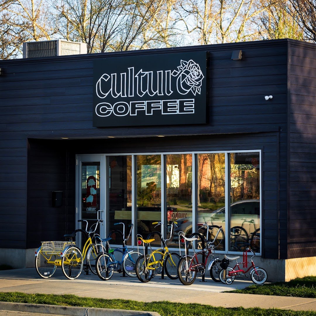 Storefront of Culture Coffee, specialty coffee shop in Salt Lake City