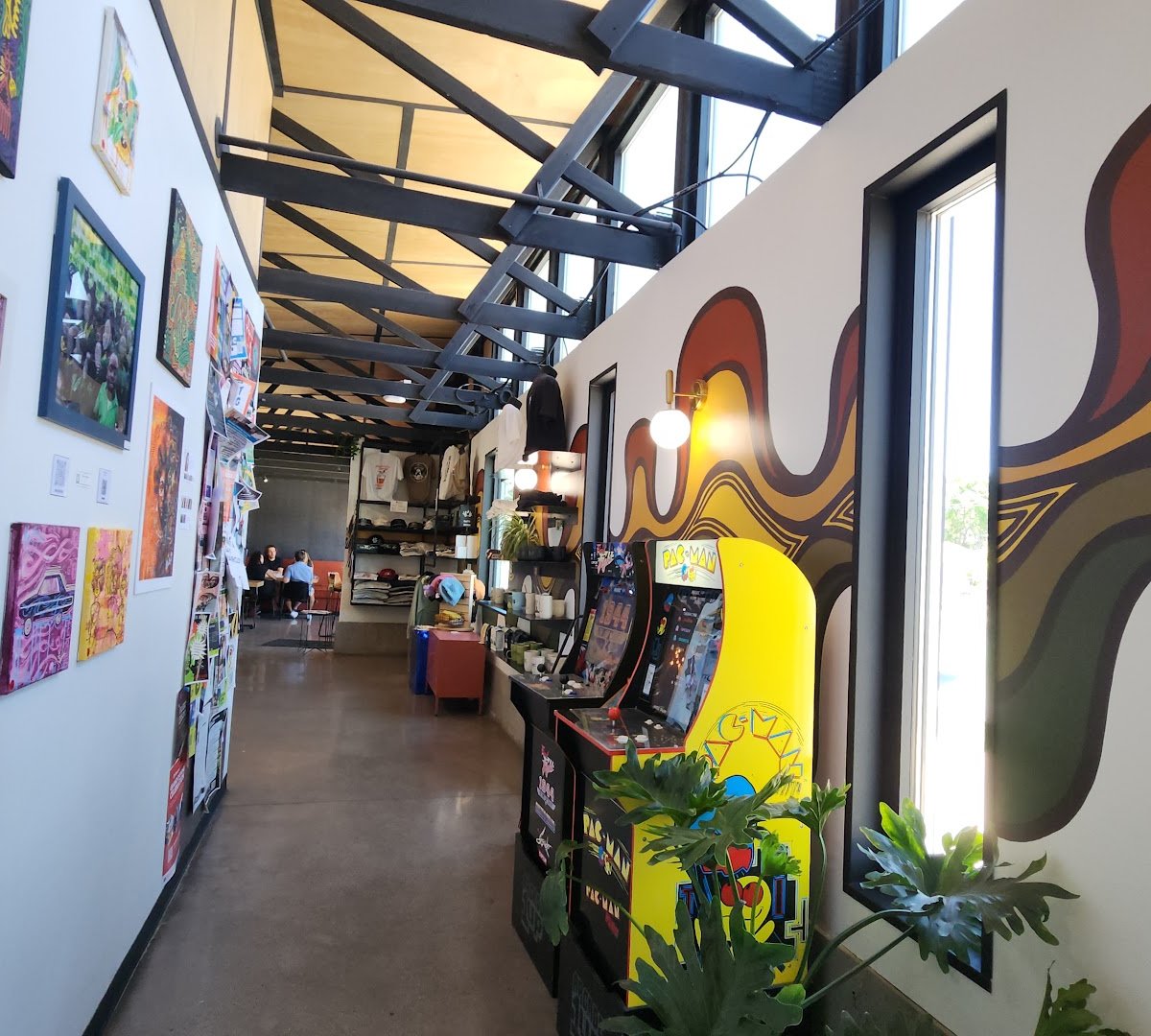 Interior of Culture Coffee, specialty coffee shop in Salt Lake City