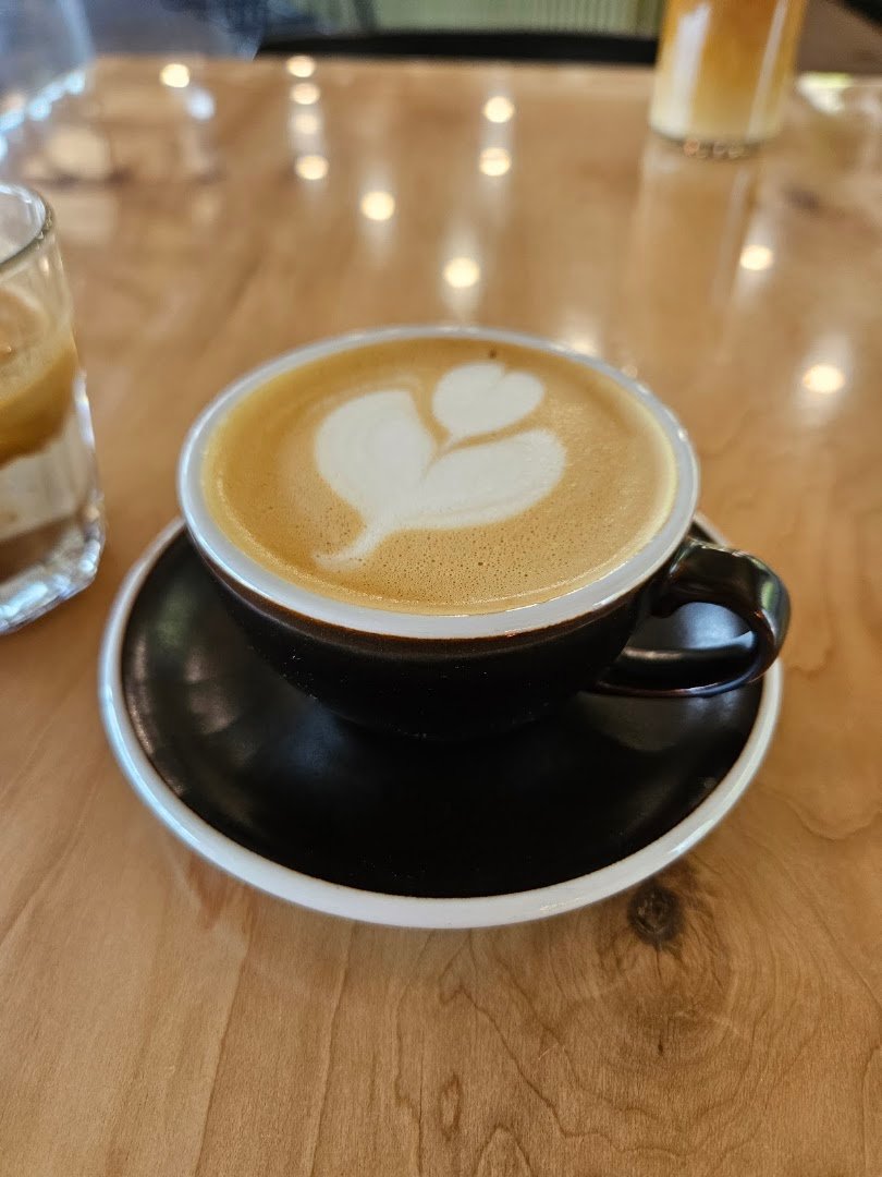 Coffee at Culture Coffee, specialty coffee shop in Salt Lake City