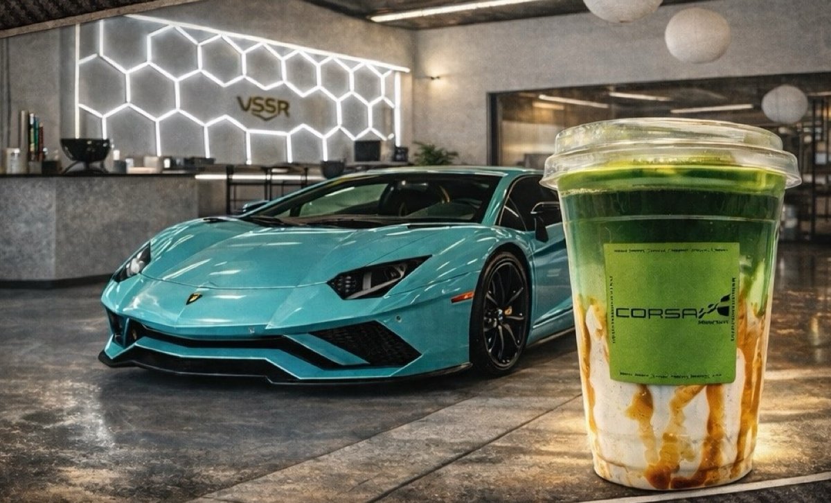 Coffee at Corsa Coffee LV, specialty coffee shop in Las Vegas