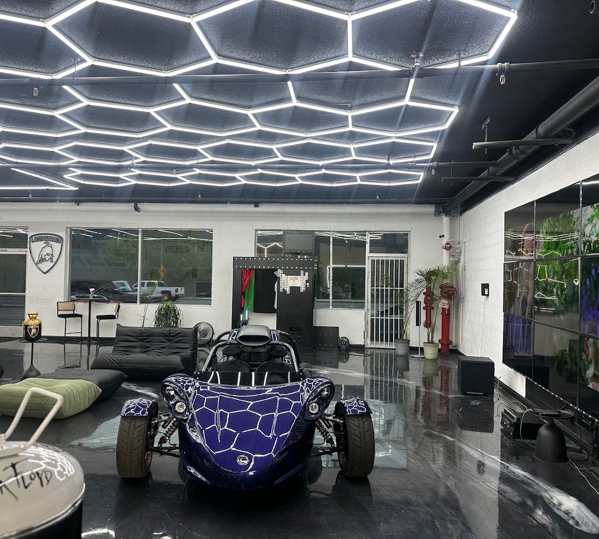 Interior of Corsa Coffee LV, specialty coffee shop in Las Vegas