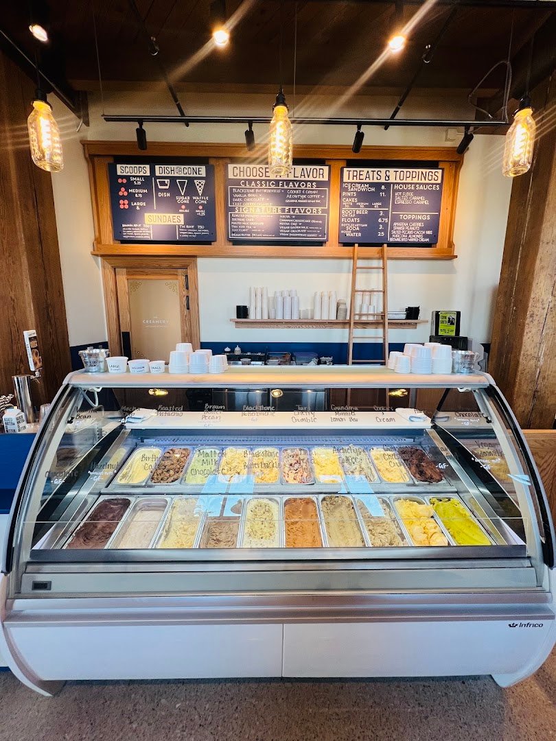Interior of Archetype Coffee Millwork Commons, specialty coffee shop in Omaha