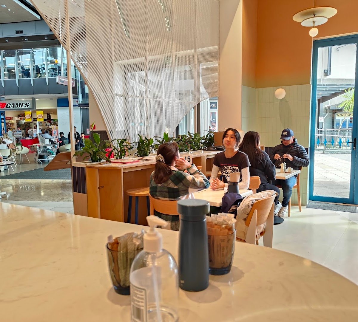 Interior of Major Tom, specialty coffee shop in Auckland